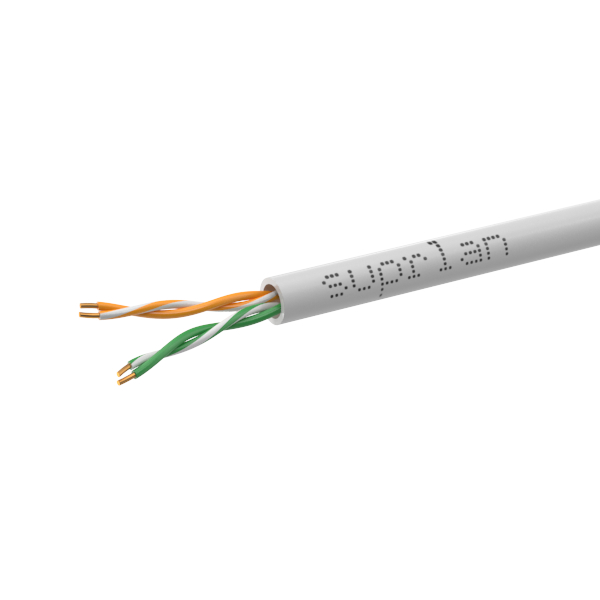 Кабель СУПР Standard UTP 5e 2x2xAWG24 Cu PVC In. 500м (RUS)